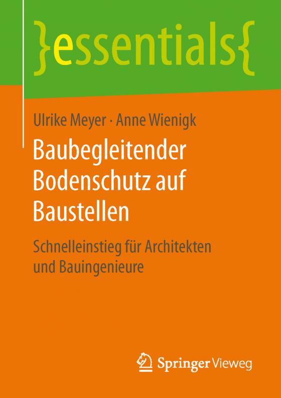 Cover-Bild Baubegleitender Bodenschutz auf Baustellen