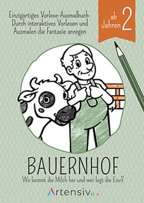 Cover-Bild Bauernhof - Malbuch ab 3 Jahren