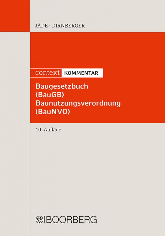 Cover-Bild Baugesetzbuch, Baunutzungsverordnung