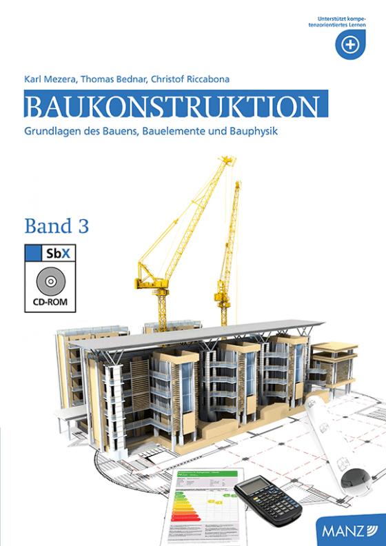 Cover-Bild Baukonstruktion HTL III mit DVD
