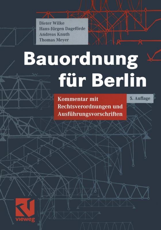 Cover-Bild Bauordnung für Berlin