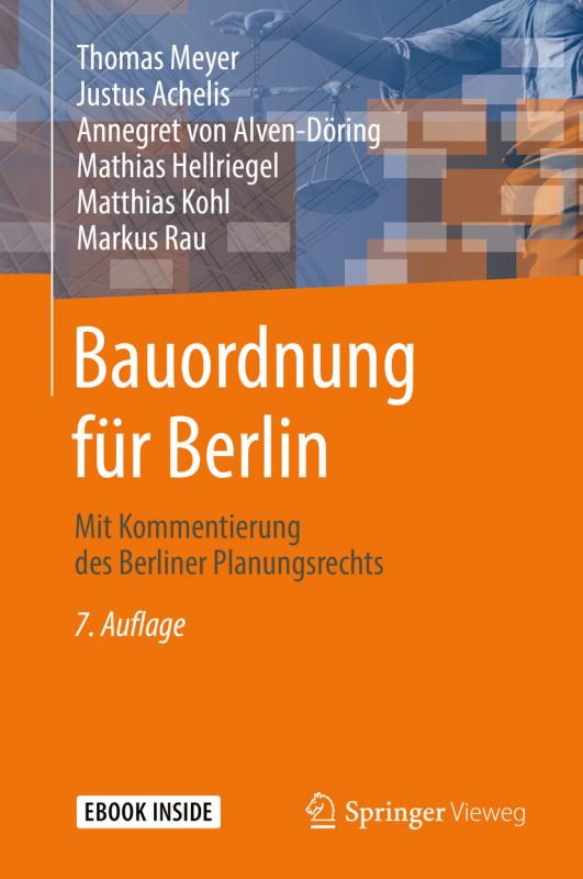 Cover-Bild Bauordnung für Berlin