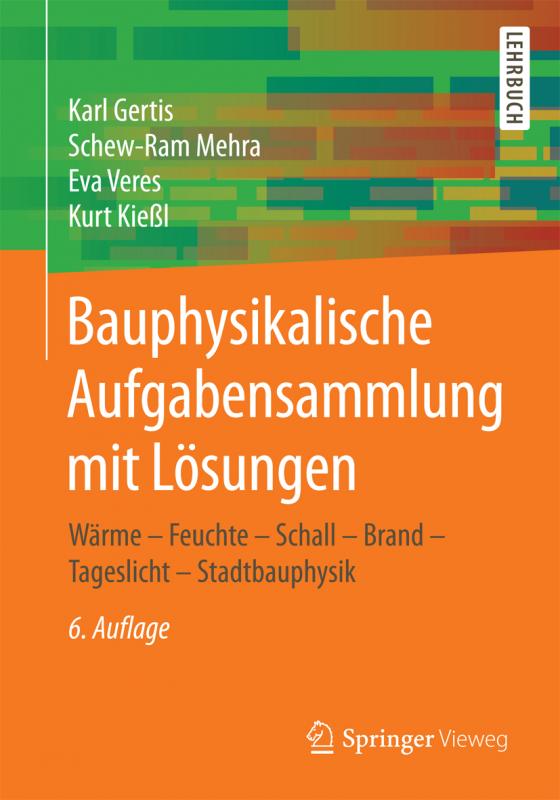 Cover-Bild Bauphysikalische Aufgabensammlung mit Lösungen