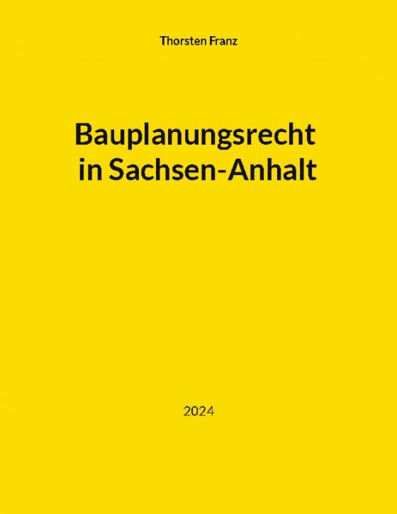 Cover-Bild Bauplanungsrecht in Sachsen-Anhalt