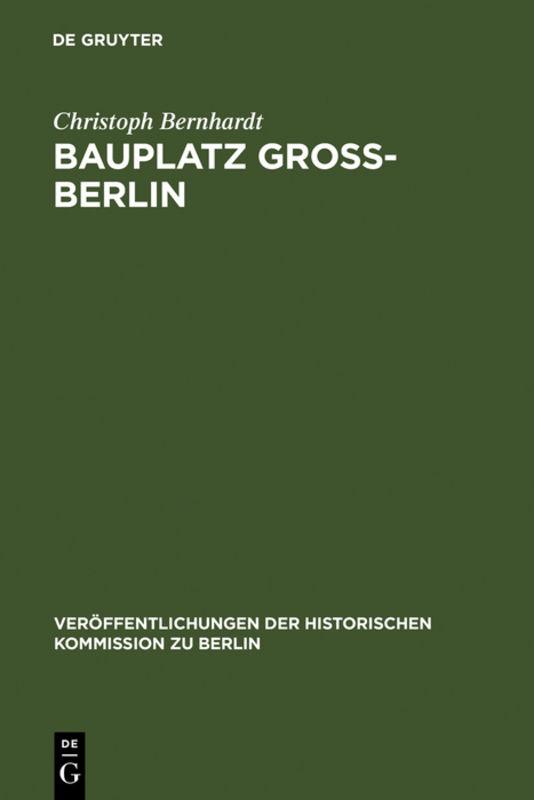 Cover-Bild Bauplatz Groß-Berlin