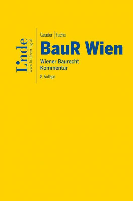 Cover-Bild BauR Wien | Wiener Baurecht