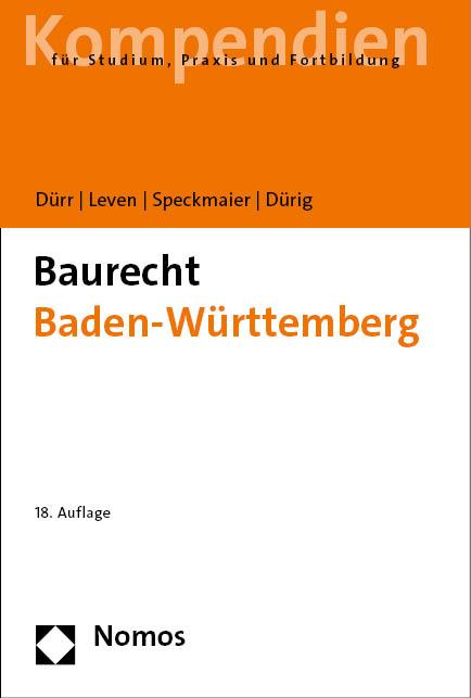 Cover-Bild Baurecht Baden-Württemberg