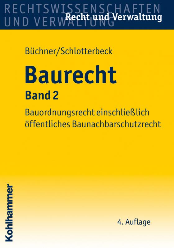 Cover-Bild Baurecht, Band 2
