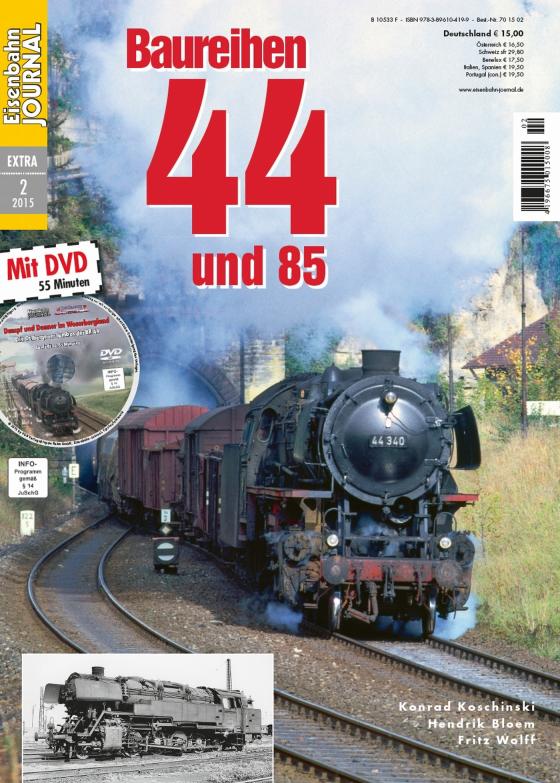 Cover-Bild Baureihen 44 und 85