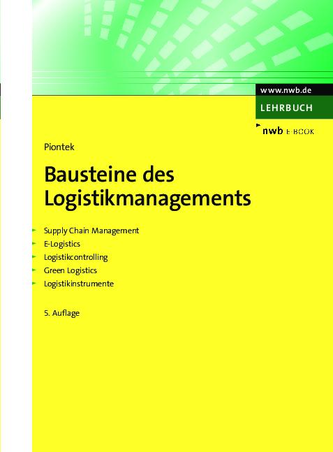 Cover-Bild Bausteine des Logistikmanagements