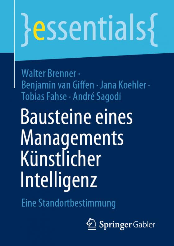 Cover-Bild Bausteine eines Managements Künstlicher Intelligenz