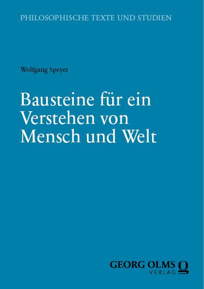 Cover-Bild Bausteine für ein Verstehen von Mensch und Welt