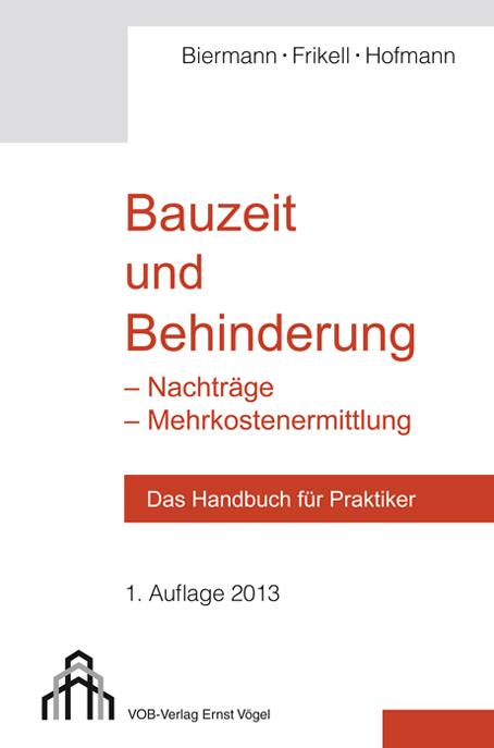 Cover-Bild Bauzeit und Behinderung