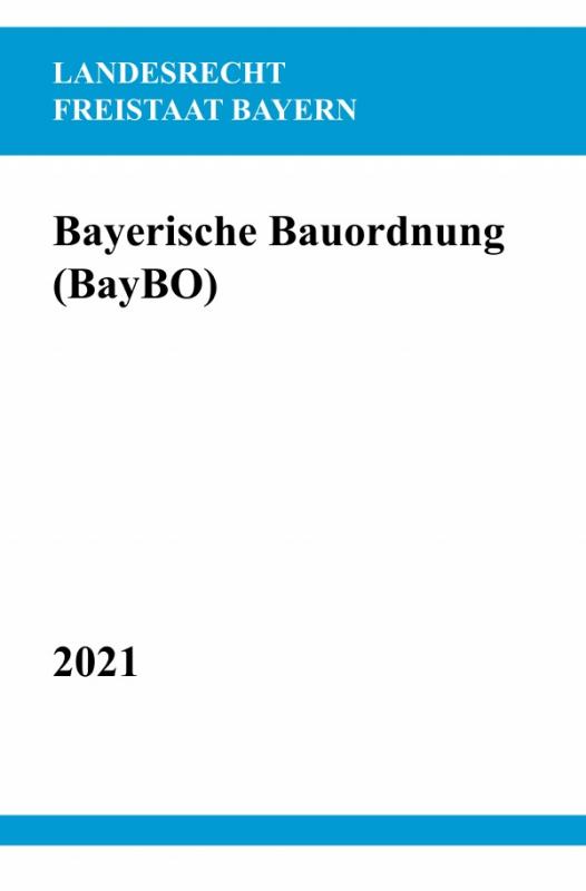 Cover-Bild Bayerische Bauordnung (BayBO)