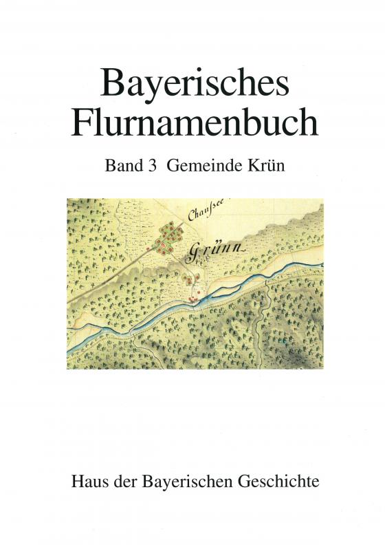 Cover-Bild Bayerisches Flurnamenbuch / Gemeinde Krün