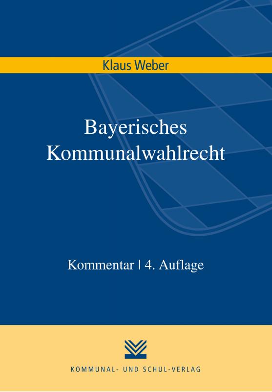 Cover-Bild Bayerisches Kommunalwahlrecht