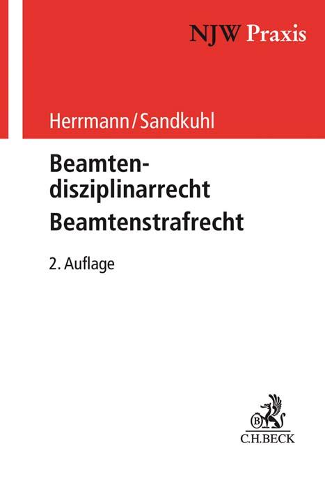 Cover-Bild Beamtendisziplinarrecht - Beamtenstrafrecht