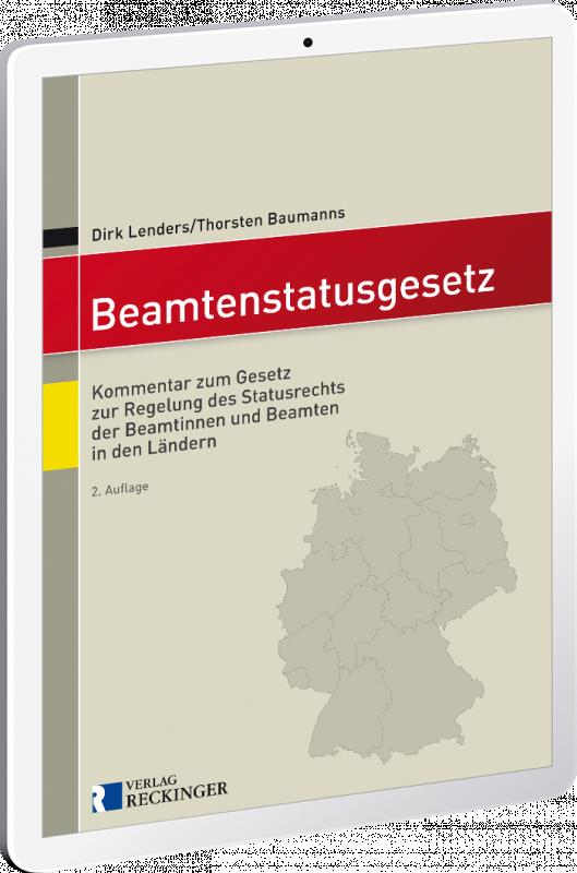 Cover-Bild Beamtenstatusgesetz – Digital