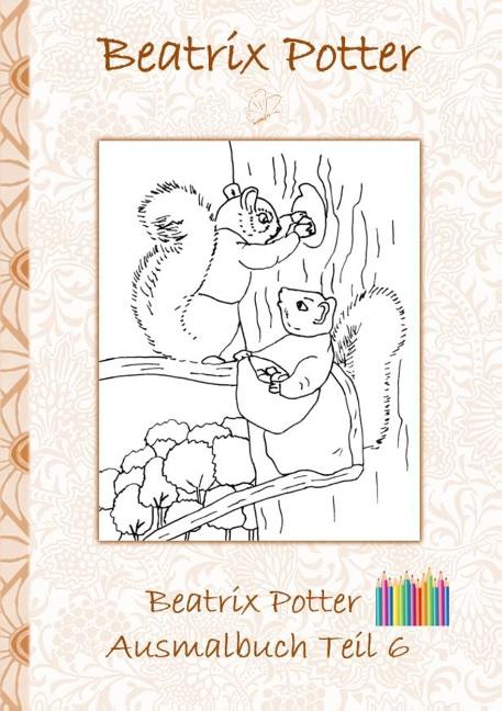 Cover-Bild Beatrix Potter Ausmalbuch Teil 6 ( Peter Hase )