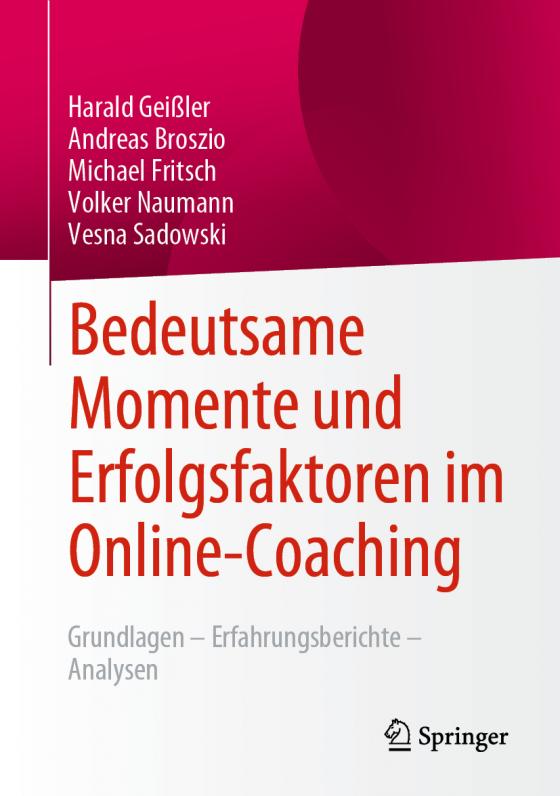 Cover-Bild Bedeutsame Momente und Erfolgsfaktoren im Online-Coaching