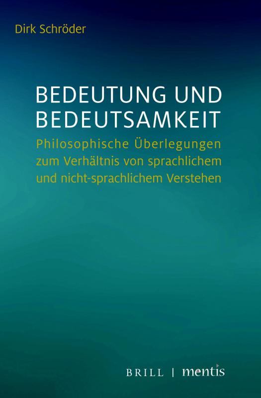 Cover-Bild Bedeutung und Bedeutsamkeit