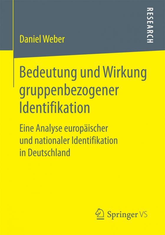 Cover-Bild Bedeutung und Wirkung gruppenbezogener Identifikation