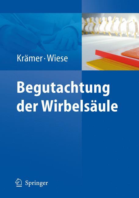 Cover-Bild Begutachtung der Wirbelsäule