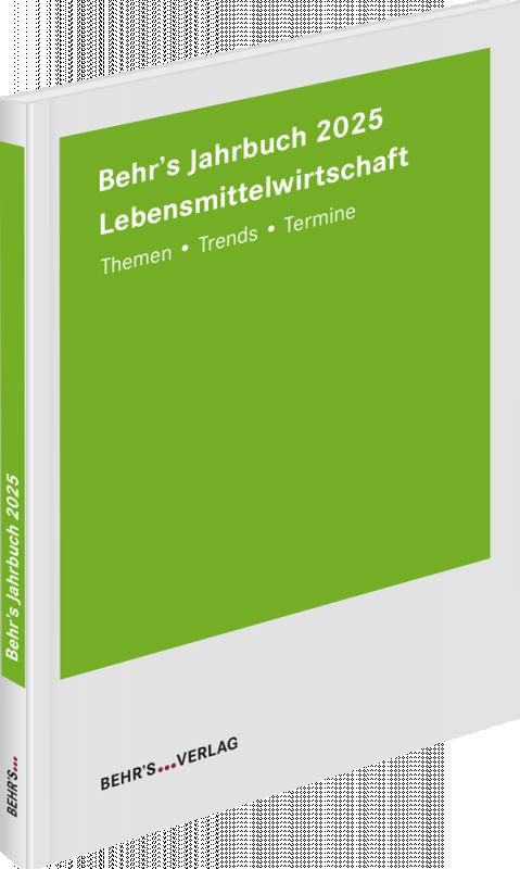 Cover-Bild Behr's Jahrbuch für die Lebensmittelwirtschaft 2025