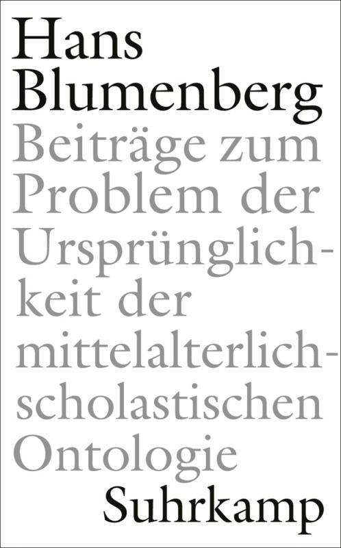 Cover-Bild Beiträge zum Problem der Ursprünglichkeit der mittelalterlich-scholastischen Ontologie