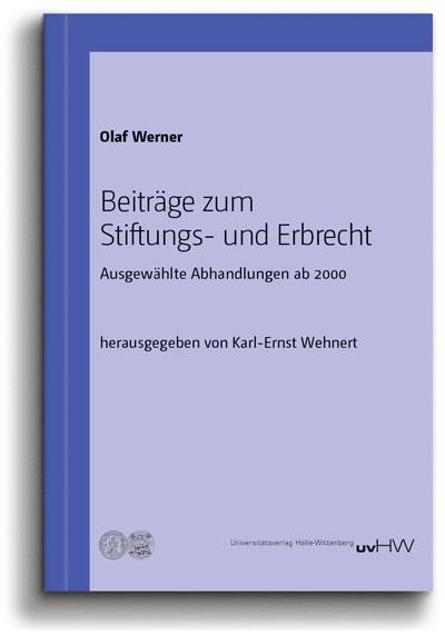 Cover-Bild Beiträge zum Stiftungs- und Erbrecht