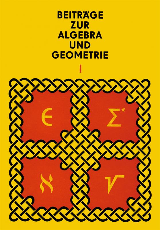 Cover-Bild Beiträge zur Algebra und Geometrie 1