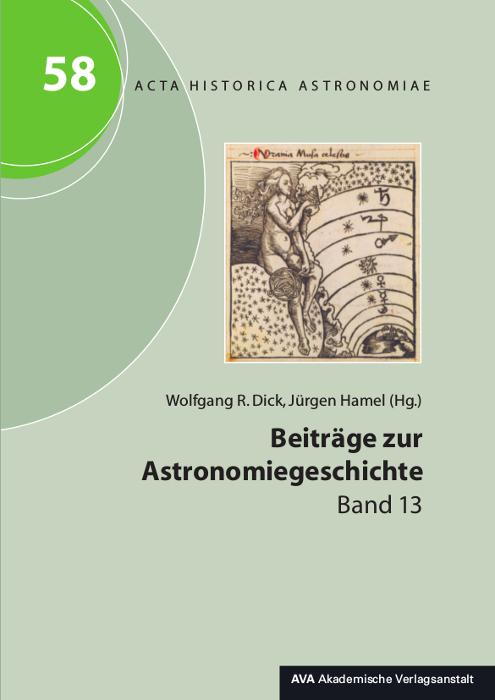 Cover-Bild Beiträge zur Astronomiegeschichte. Band 13