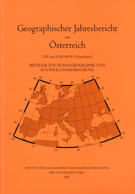 Cover-Bild Beiträge zur Humangeographie und Entwicklungsforschung