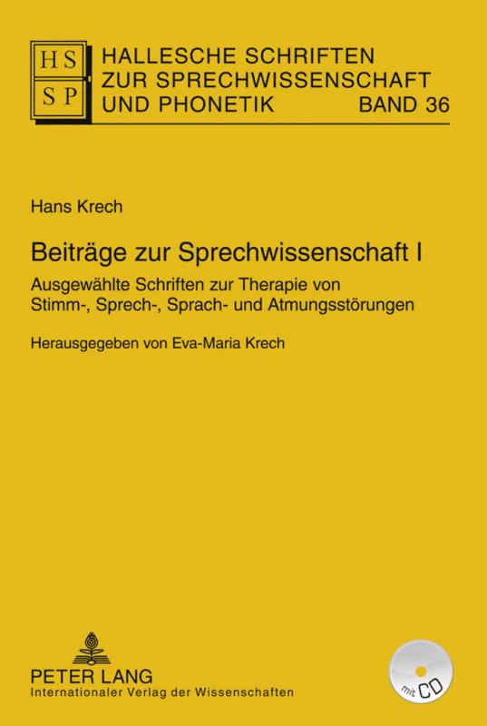 Cover-Bild Beiträge zur Sprechwissenschaft I–III / Beiträge zur Sprechwissenschaft I