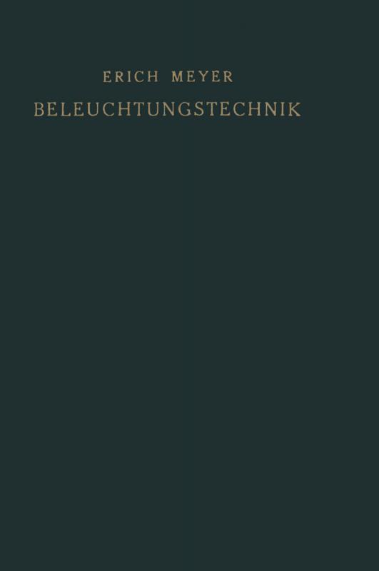 Cover-Bild Beleuchtungstechnik