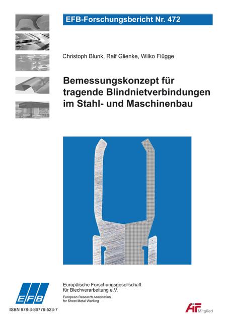 Cover-Bild Bemessungskonzept für tragende Blindnietverbindungen im Stahl- und Maschinenbau
