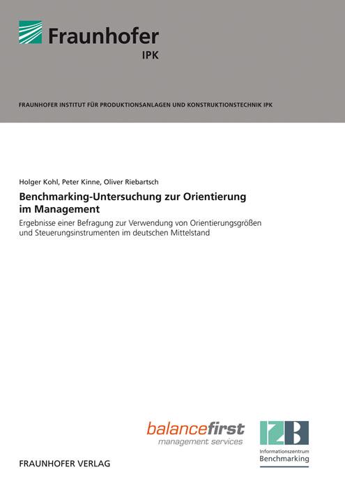 Cover-Bild Benchmarking-Untersuchung zur Orientierung im Management.