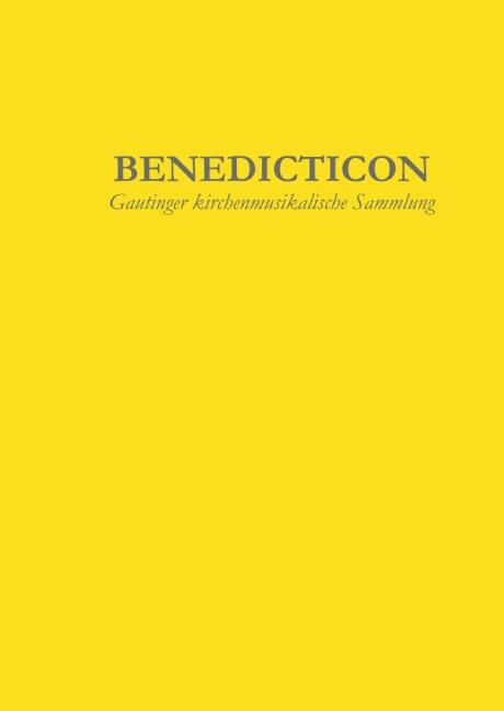 Cover-Bild Benedicticon
