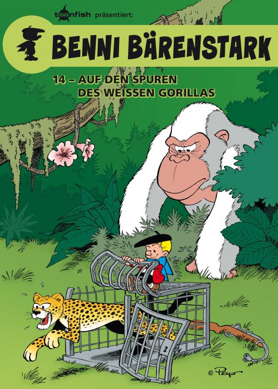 Cover-Bild Benni Bärenstark Bd. 14: Auf den Spuren des weißen Gorillas