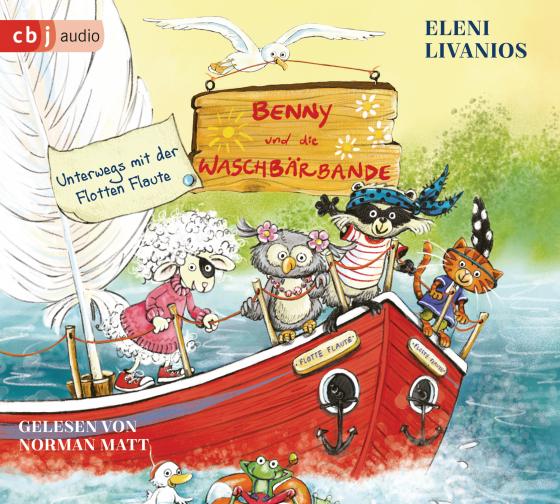 Cover-Bild Benny und die Waschbärbande - Unterwegs mit der Flotten Flaute
