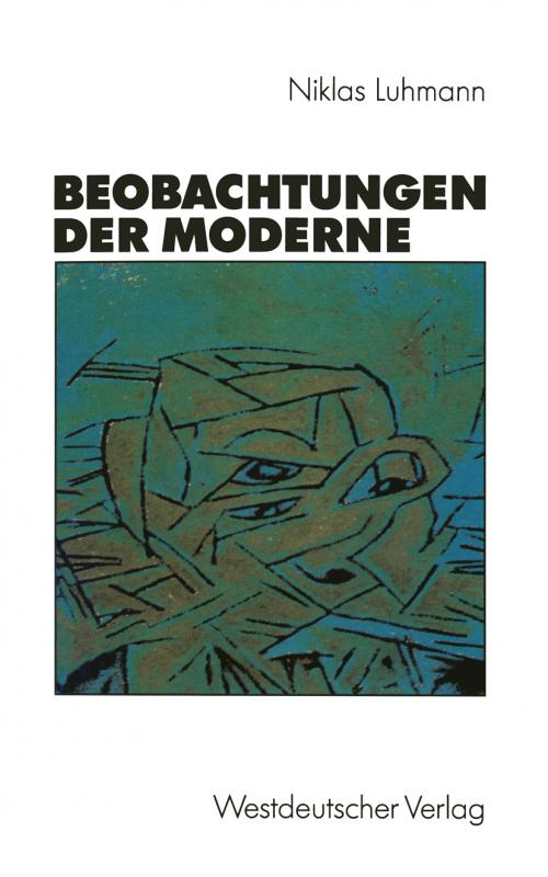 Cover-Bild Beobachtungen der Moderne