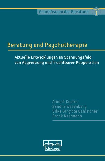 Cover-Bild Beratung und Psychotherapie
