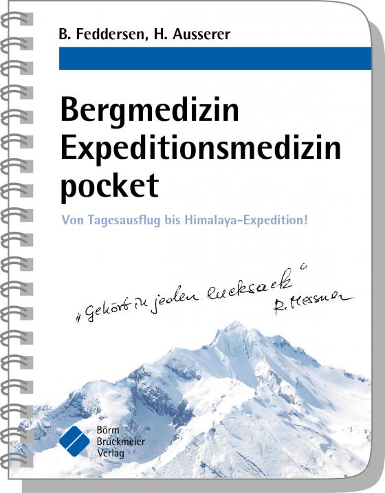 Cover-Bild Bergmedizin Expeditionsmedizin pocket