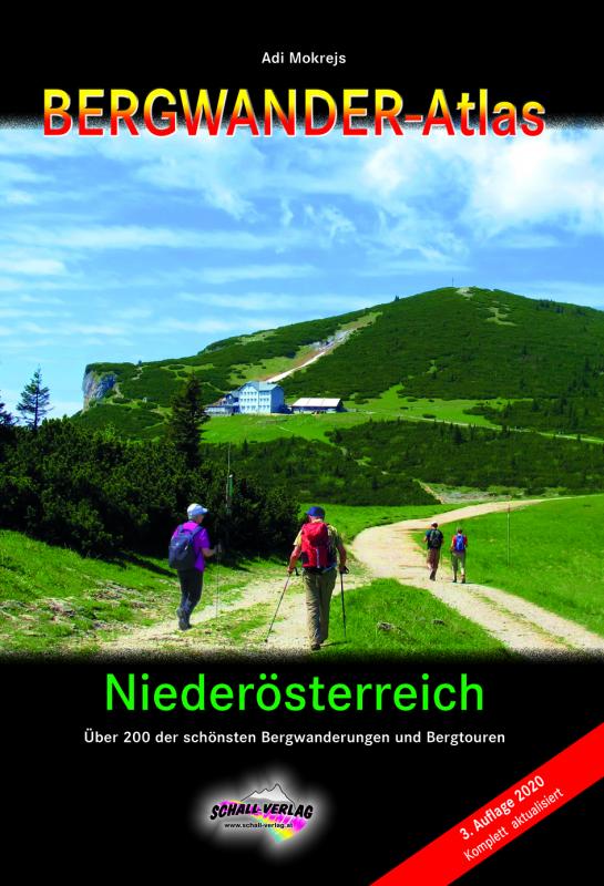 Cover-Bild Bergwanderatlas Niederösterreich