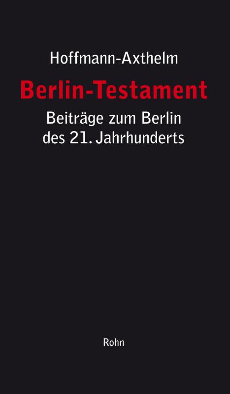 Cover-Bild Berlin-Testament