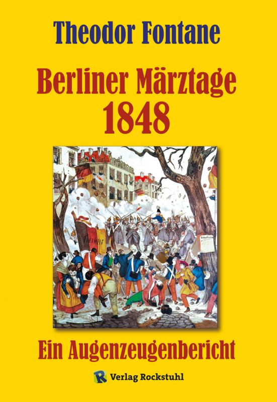 Cover-Bild Berliner Märztage 1848