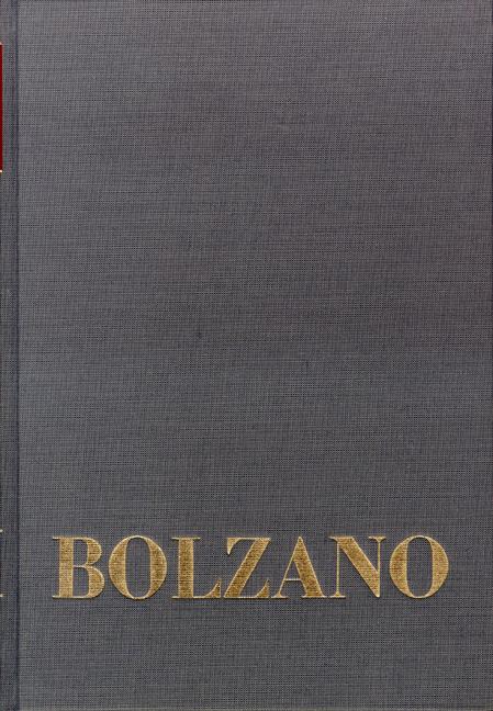 Cover-Bild Bernard Bolzano Gesamtausgabe / Einleitungsbände. Band 1: Bernard Bolzano. Ein Lebensbild