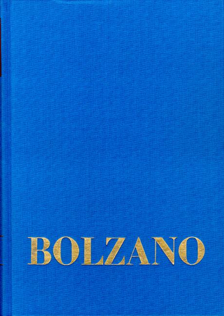 Cover-Bild Bernard Bolzano Gesamtausgabe / Reihe I: Schriften. Band 11,1: Wissenschaftslehre §§ 1-45