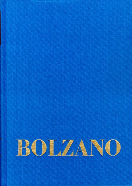 Cover-Bild Bernard Bolzano Gesamtausgabe / Reihe I: Schriften. Band 11,3: Wissenschaftslehre §§ 91-120