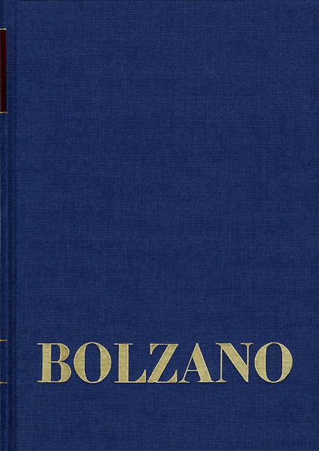 Cover-Bild Bernard Bolzano Gesamtausgabe / Reihe II: Nachlaß. A. Nachgelassene Schriften. Band 21,2: Erbauungsreden der Studienjahre 1815/1816. Zweiter Teil